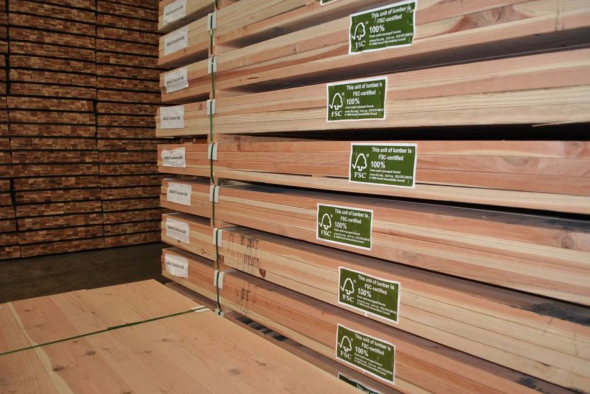 FSC Certified Lumber
